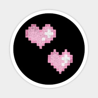 Pastel pink love Magnet